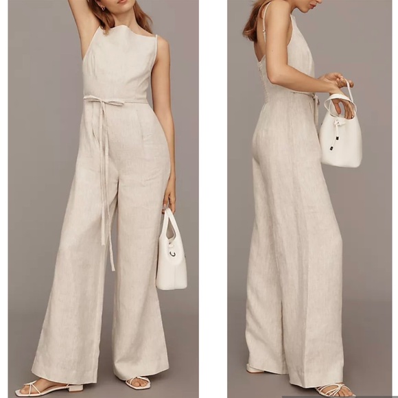 Reformation Pants - Reformation Linen Jumpsuit